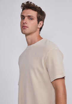 Polera Hombre Waffle Basica Arena Sioux